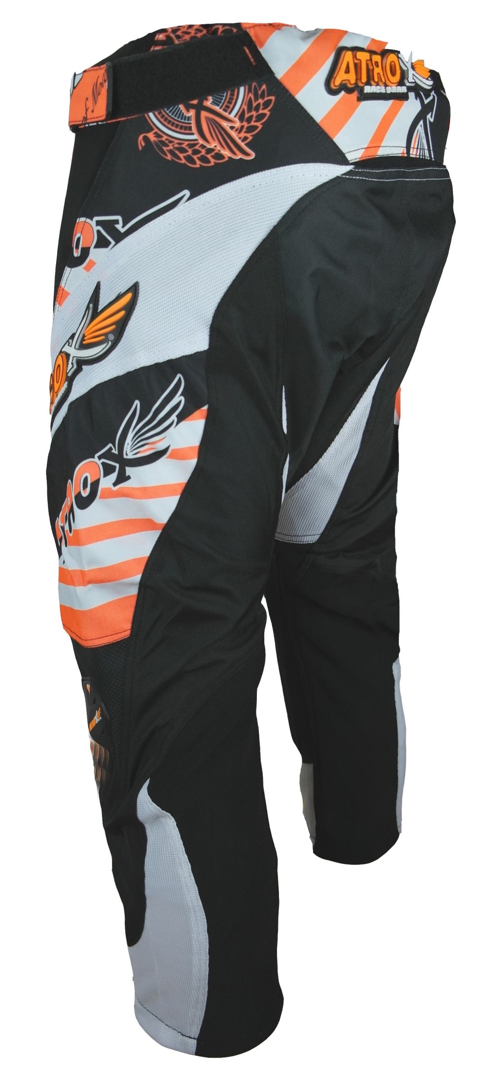 Heyberry MX-Cross Quad Motocross Hose schwarz weiß orange M L XL XXL